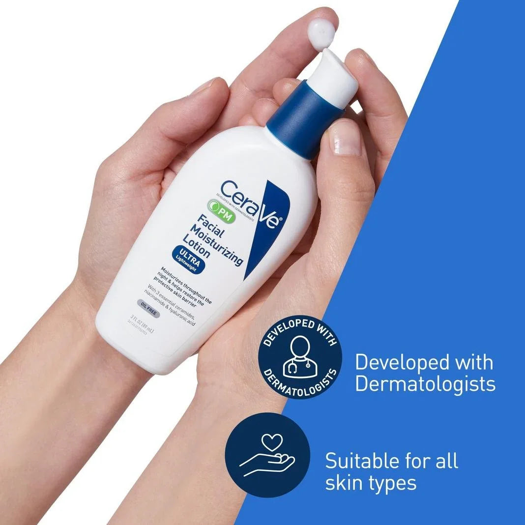 CeraVe PM Facial Moisturizing Lotion-89ml