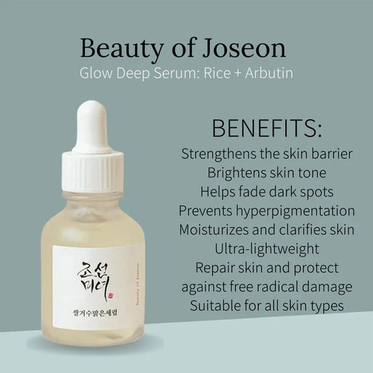 BEAUTY OF JOSEON Glow Deep Serum Rice+ Alpha Arbutin