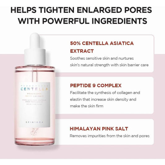 Centella SKIN 1004 Madagascar Poremizing Fresh Ampoule 100ml