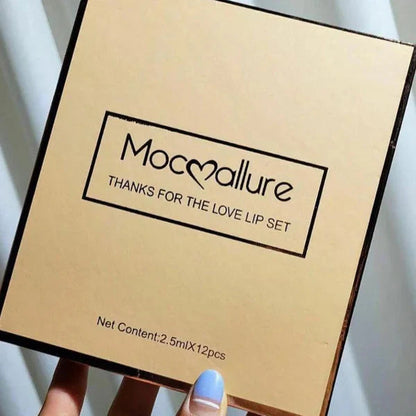 Mocallure 12pc Matte Lipgloss Set