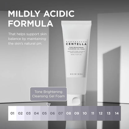 Skin 1004 Madagascar Centella Tone Brightening Cleansing Gel Foam