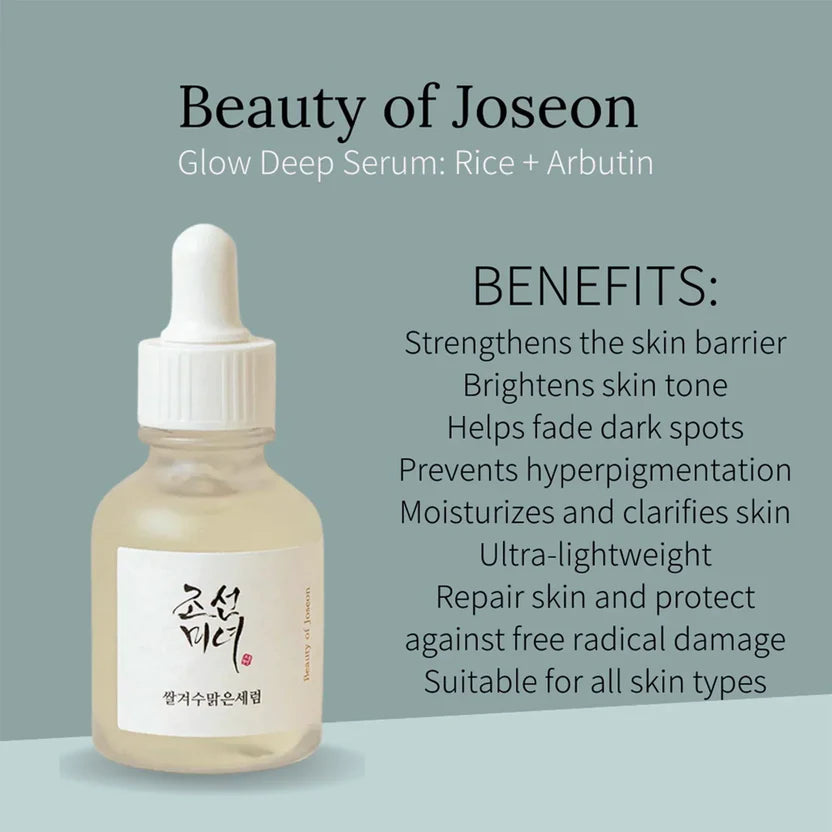 BEAUTY OF JOSEON Glow Deep Serum Rice+ Alpha Arbutin