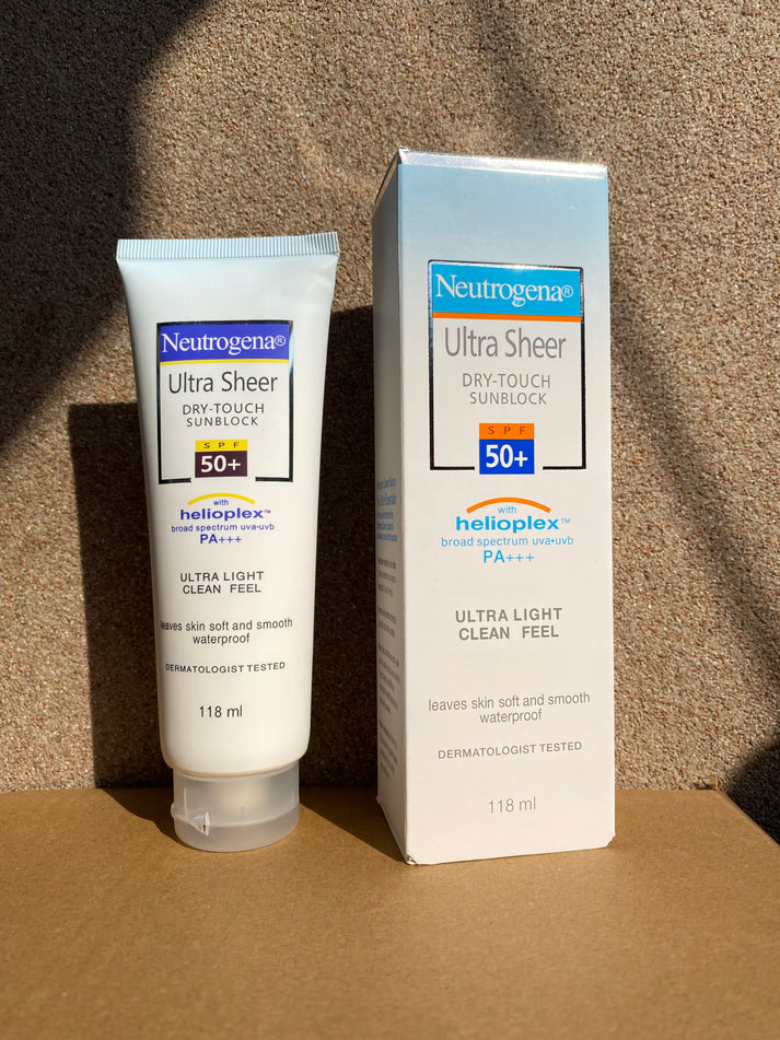 Neutrogena Ultra Sheer Dry Touch Sunblock SPF 50+ (large size )