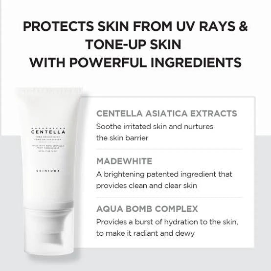 Centella Skin 1004 Madagascar Tone Brightening Tone-Up Sunscreen