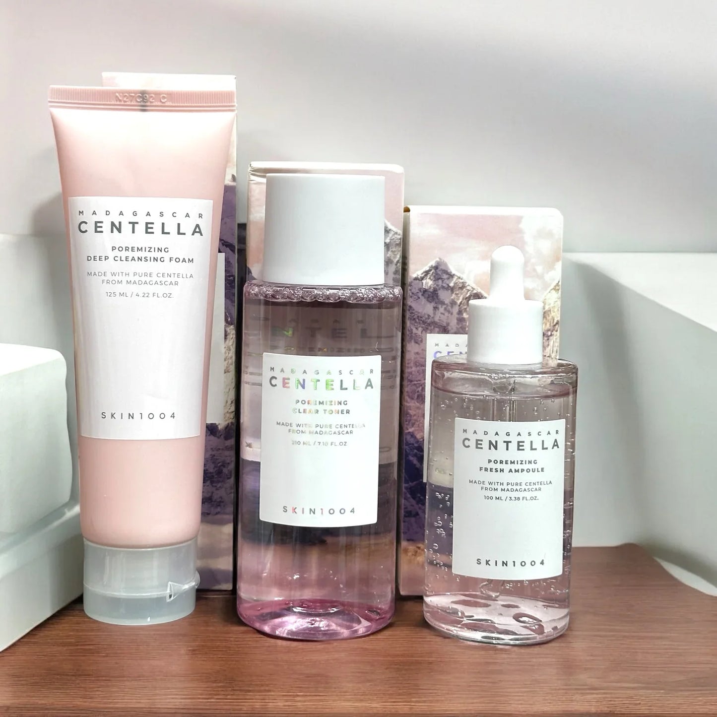 Centella SKIN 1004 Madagascar Poremizing ( Discount Bundle )